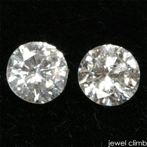 ダイヤモンド 宝石 ルース ≪ペアストーン≫０．１８ＣＴ