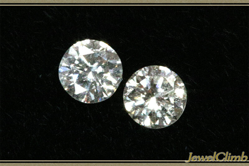ダイヤモンド 宝石 ルース ≪ペアストーン≫０．１８ＣＴ