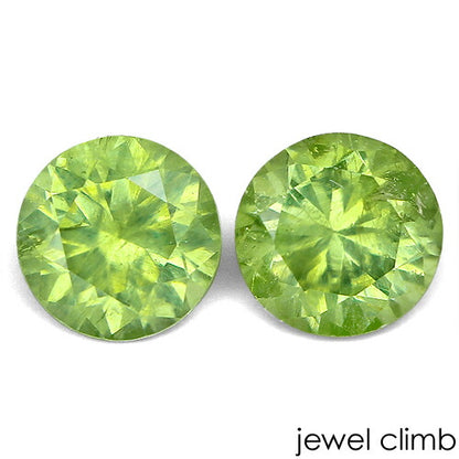 ロシア産デマントイド ガーネット 宝石 ルース  ≪ペアストーン≫ ０．２９ＣＴ