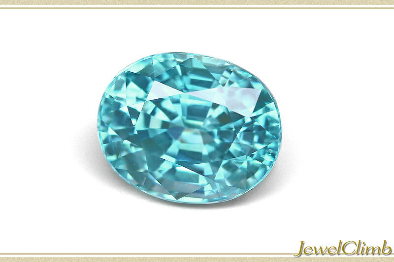ブルージルコン 宝石 ルース ３．８５ＣＴ