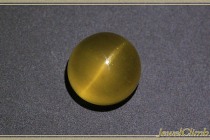 イエローベリルキャッツアイ 宝石 ルース ５．２３ＣＴ
