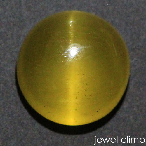 イエローベリルキャッツアイ 宝石 ルース ３．６２ＣＴ