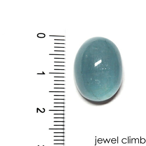 アクアマリンカボション 宝石 ルース １９．５５ＣＴ