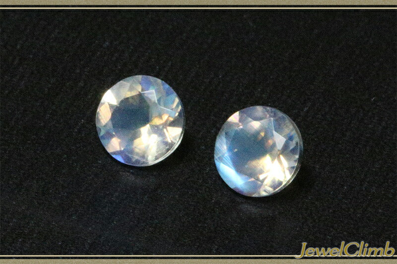 レインボームーンストーン 宝石 ルース ≪ペアストーン≫０．８７ＣＴ