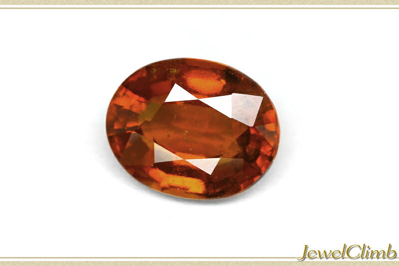 ヘソナイト ガーネット 宝石 ルース ３．６６ＣＴ