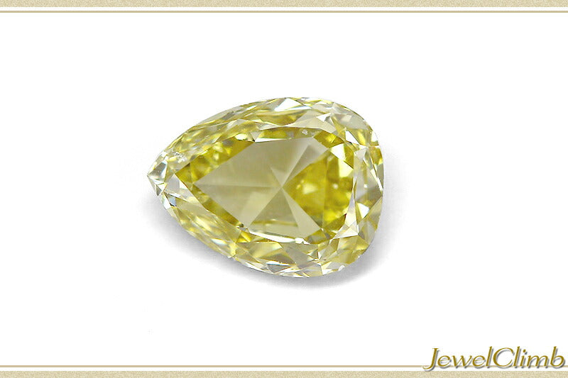 イエローダイヤモンド 宝石 ルース ０．７５８ＣＴ