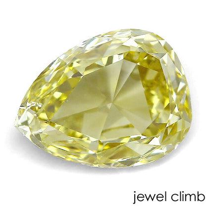 イエローダイヤモンド 宝石 ルース ０．７５８ＣＴ