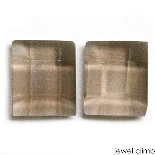 スモーキークォーツ 宝石 ルース ≪ペアストーン≫１．３６ＣＴ
