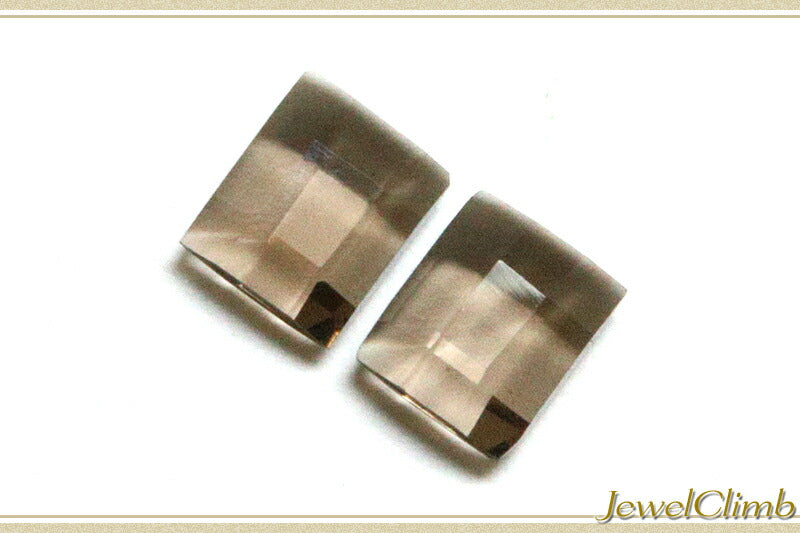 スモーキークォーツ 宝石 ルース ≪ペアストーン≫１．３６ＣＴ