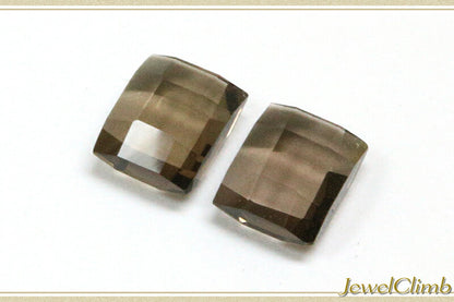 スモーキークォーツ 宝石 ルース ≪ペアストーン≫１．６４ＣＴ