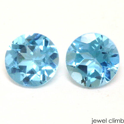 ブルートパーズ 宝石 ルース ≪ペアストーン≫１．２１ＣＴ