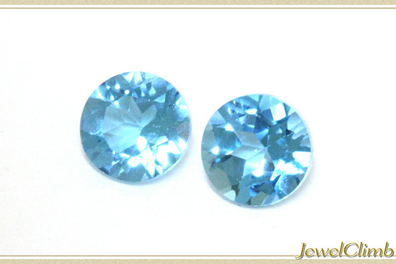 ブルートパーズ 宝石 ルース ≪ペアストーン≫１．２１ＣＴ