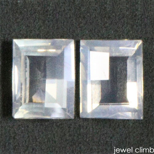 ホワイトムーン 宝石 ルース ≪ペアストーン≫０．６９ＣＴ