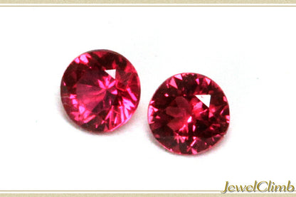 レッドスピネル 宝石 ルース ≪ペアストーン≫ ０．２９ＣＴ