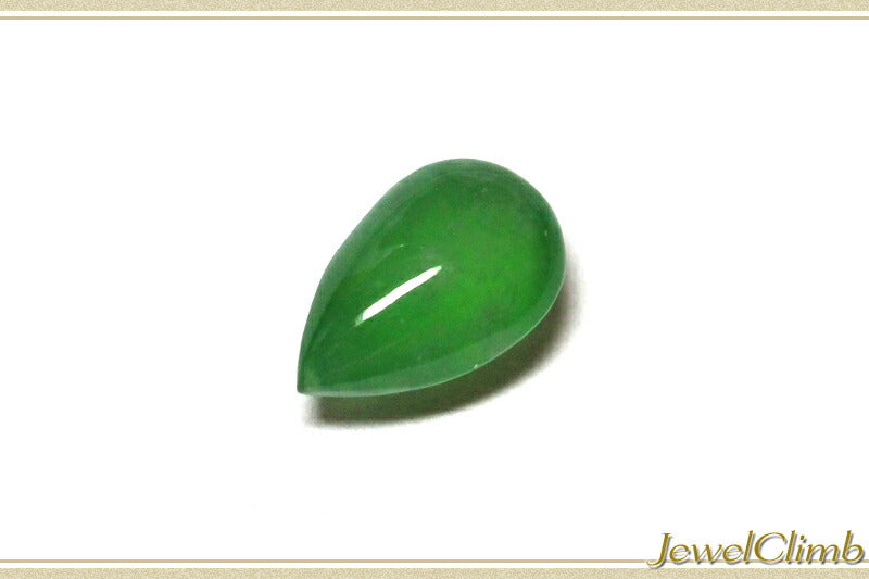 グリーンジェダイト（本翡翠） 宝石 ルース ０．８５ＣＴ