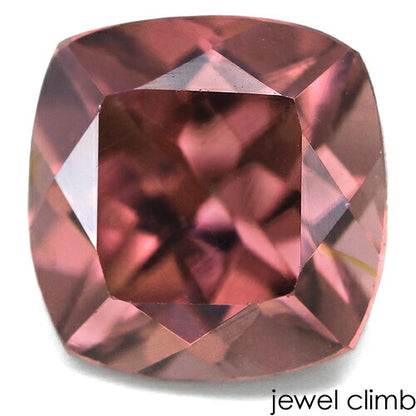 非加熱ローズピンクジルコン 宝石 ルース ２．６４ＣＴ
