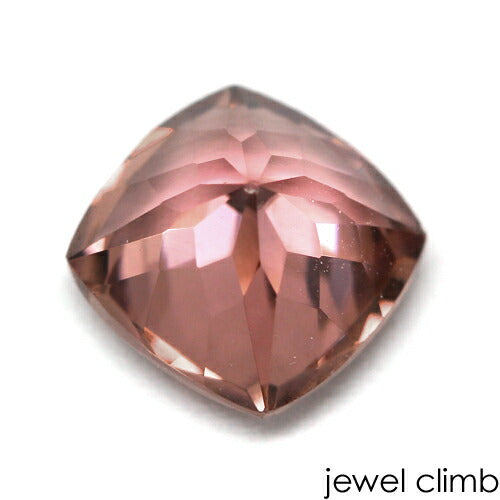 非加熱ローズピンクジルコン 宝石 ルース ２．４２ＣＴ