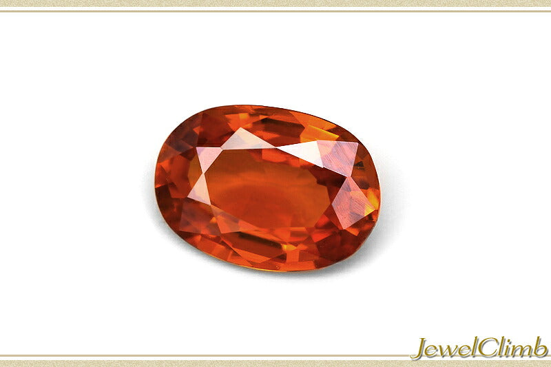 「9月限定 サファイア」オレンジサファイア 宝石 ルース ０．７５ＣＴ