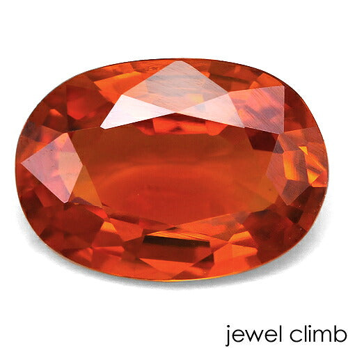 「9月限定 サファイア」オレンジサファイア 宝石 ルース ０．７５ＣＴ