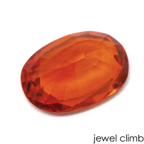 「9月限定 サファイア」オレンジサファイア 宝石 ルース ０．７５ＣＴ