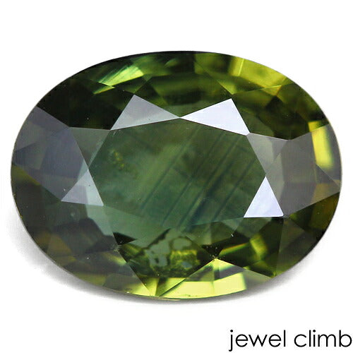 グリーンサファイア 宝石 ルース ０．９０ＣＴ