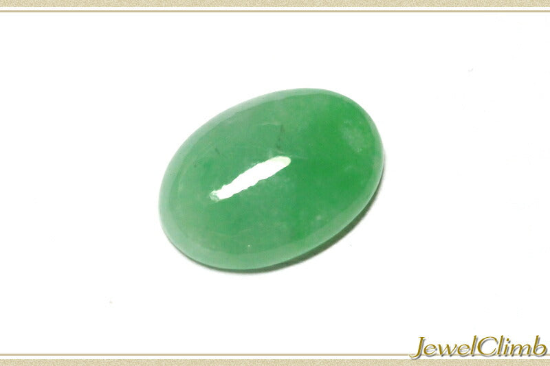 マーブルグリーンジェダイト（本翡翠） 宝石 ルース ３．６０ＣＴ