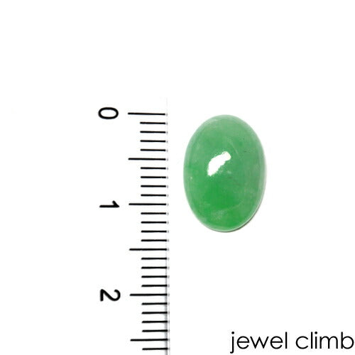 マーブルグリーンジェダイト（本翡翠） 宝石 ルース ３．６０ＣＴ
