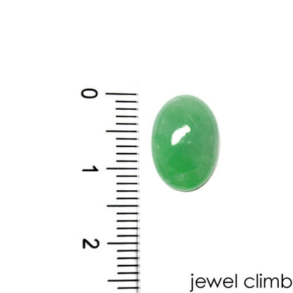 マーブルグリーンジェダイト（本翡翠） 宝石 ルース ３．６０ＣＴ