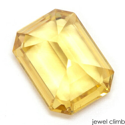 非加熱・イエローゴールドジルコン 宝石 ルース １．５９ＣＴ