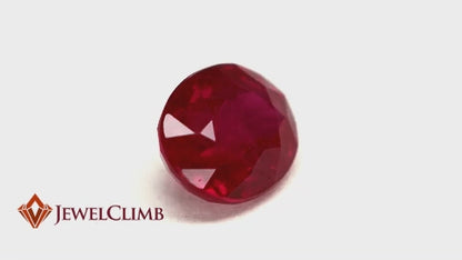 Burmese Ruby Gemstone Loose 0.57 CT 