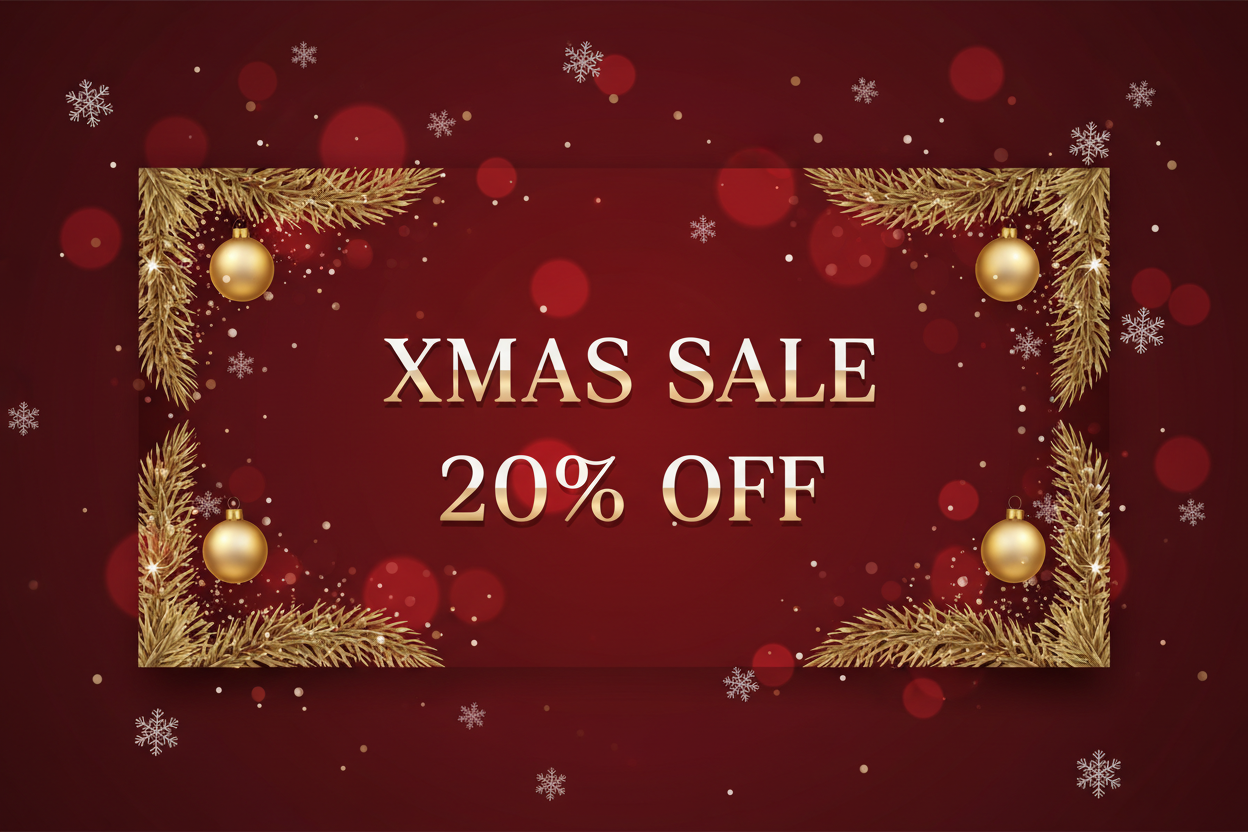 xmas sale 20%OFF