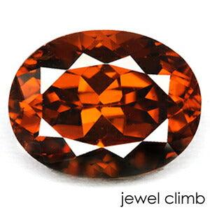 非加熱・オレンジジルコン 宝石 ルース ６．９２ＣＴ