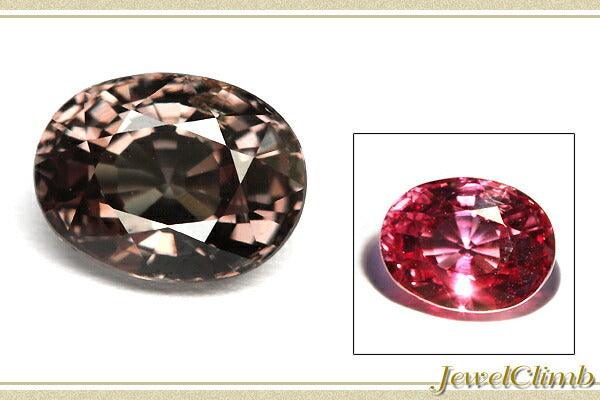 Color change garnet jewel loose 2.62CT