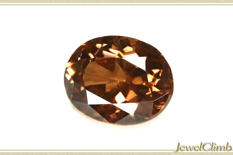 Unheated Cognac Gold Zircon Gemstone Loose 4.05CT