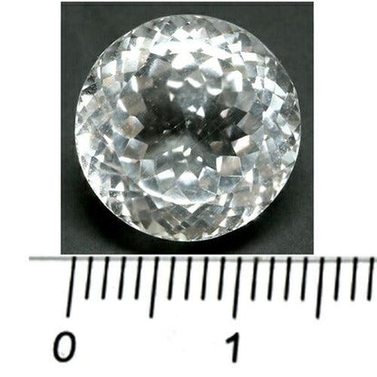 非加熱ホワイトトパーズ 宝石 ルース １５．５５ＣＴ