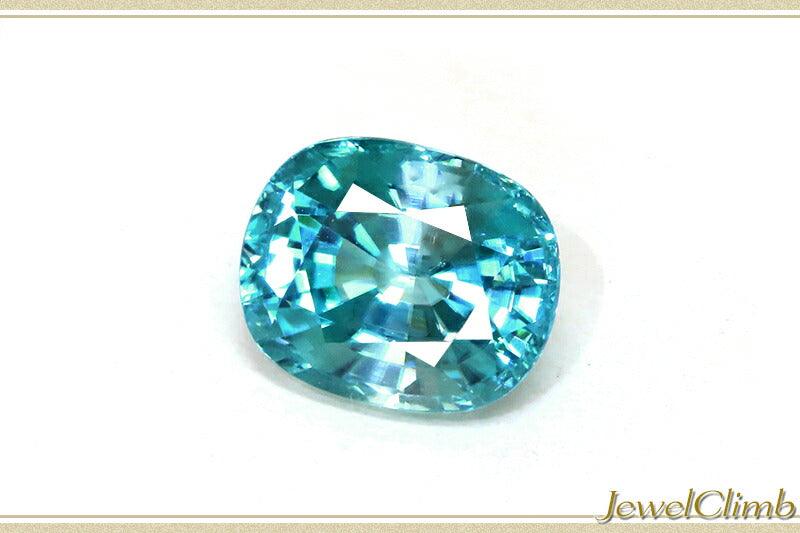 ブルージルコン 宝石 ルース ６．９０ＣＴ