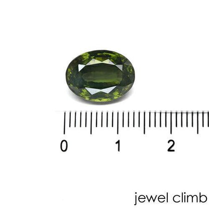 非加熱グリーンジルコン 宝石 ルース ８．２３ＣＴ