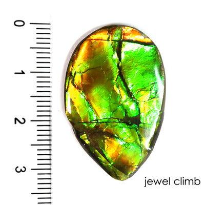 アンモライト 宝石 ルース ２０．２８ＣＴ