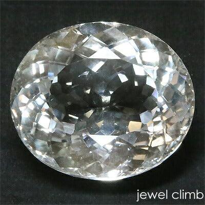 非加熱ホワイトトパーズ 宝石 ルース ５２．９８ＣＴ