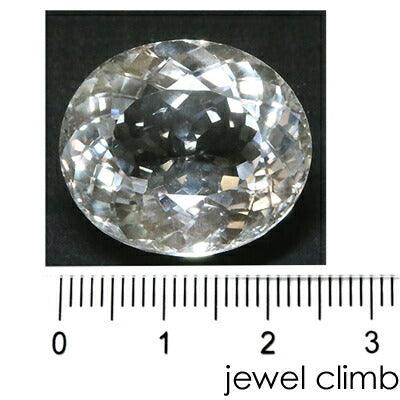 非加熱ホワイトトパーズ 宝石 ルース ５２．９８ＣＴ