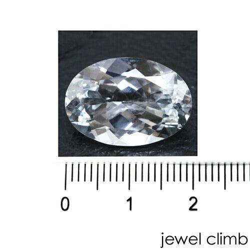 非加熱ホワイトトパーズ 宝石 ルース １７．３６ＣＴ