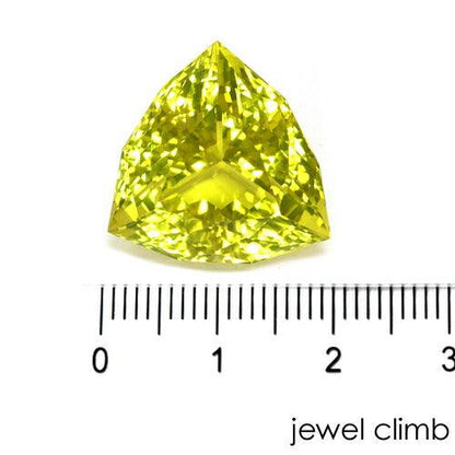 カナリーレモンシトリン 宝石 ルース ２７．７０ＣＴ