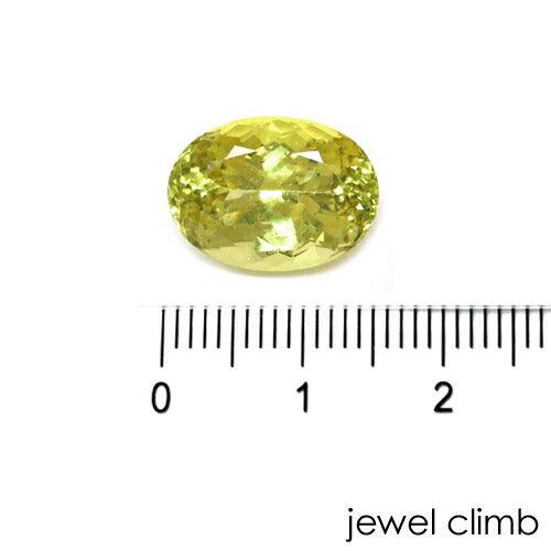 イエローアパタイト 宝石 ルース １２．６２ＣＴ