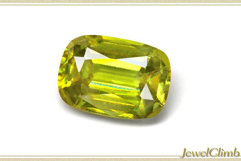 Yellow Sphene Gemstone Loose 3.39CT – Jewelclimb plus