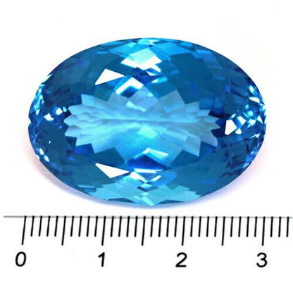 スーパーブルートパーズ 宝石 ルース ７４．４７ＣＴ