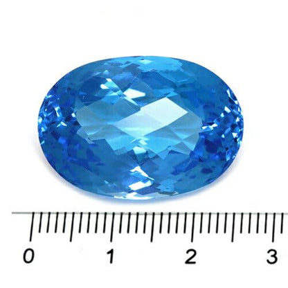 スーパーブルートパーズ 宝石 ルース ４８．３８ＣＴ